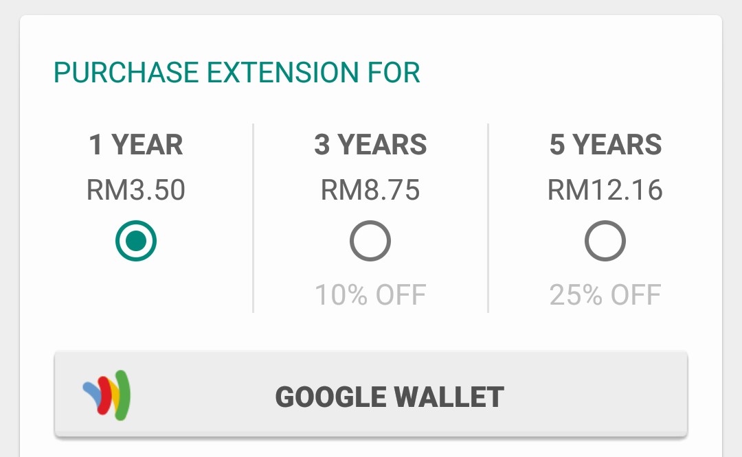 Kadar langganan sebelum whatsapp percuma