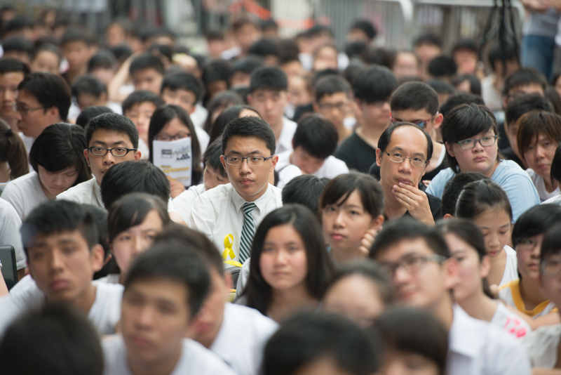 Hong Kong, student strike, class boycott, protest, occupy central