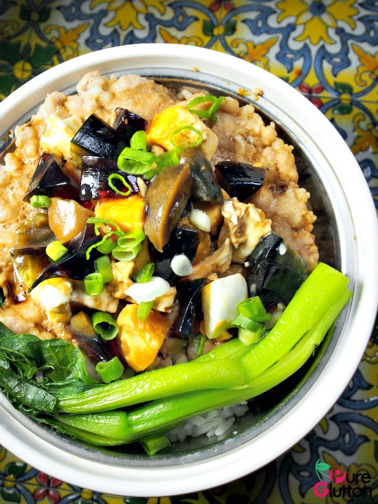 Steamed Pork Patty Rice