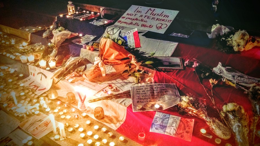 Paris Vigil in Hong Kong