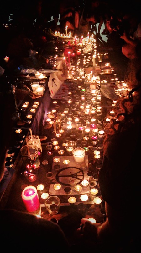 Paris Vigil in Hong Kong