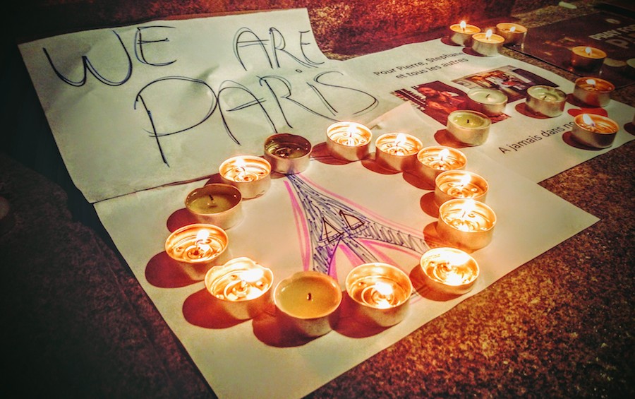 Paris Vigil in Hong Kong