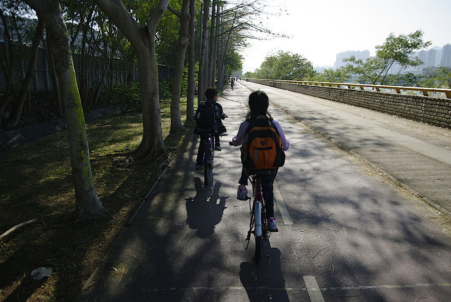 Sha Tin cycle path