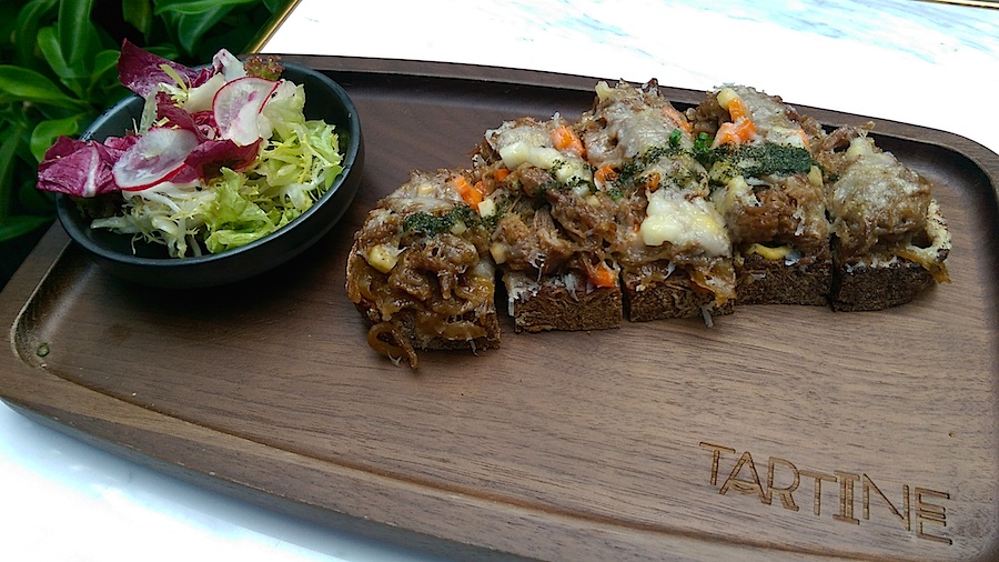 tartine hong kong, duck confit tartine