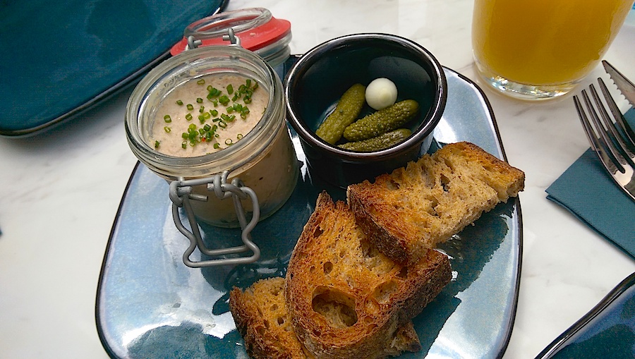 tartine hong kong, pork rillettes