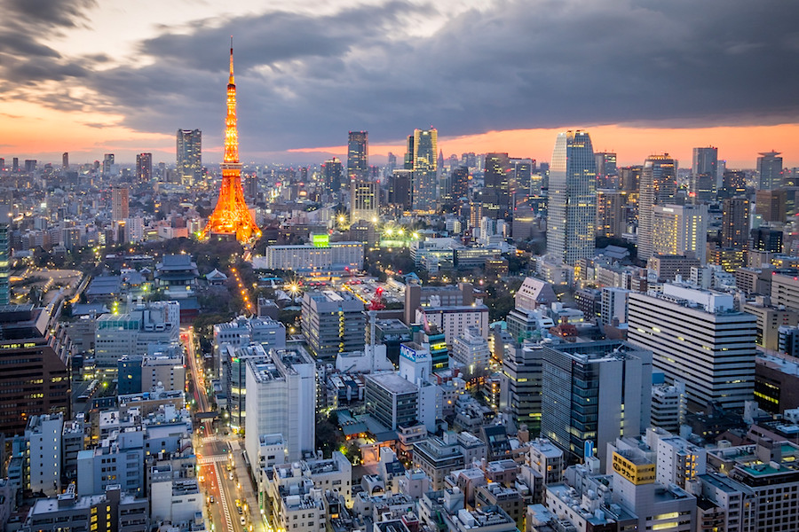 View from Tokyo Observation Deck