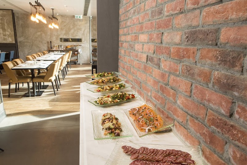 Town lunch buffet selection