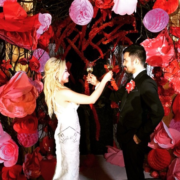 Yeng Constantino and Victor Asuncion