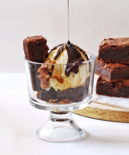 Bono Gelato's BYO Brownie Sundae, PHP200