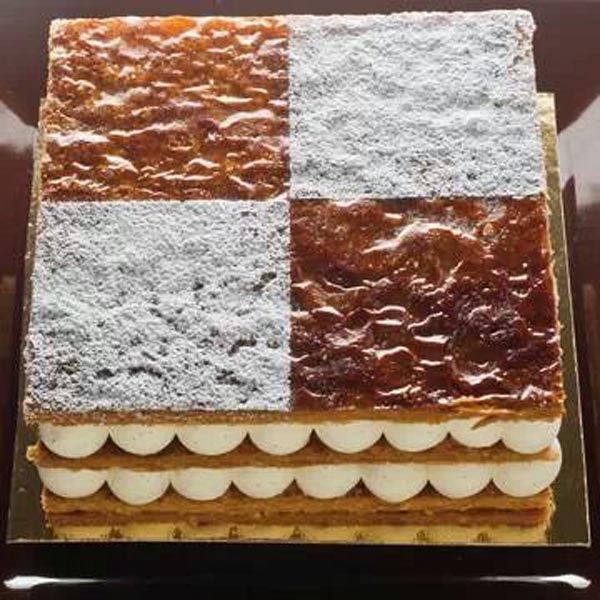 vanilla mille feuille