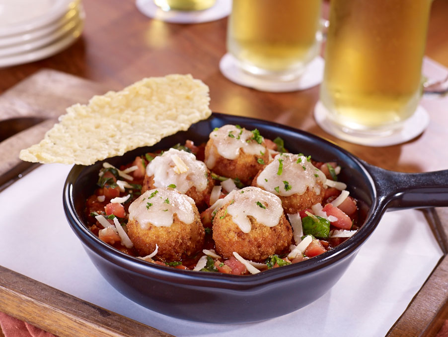 TGIFridays crispy chicken meatball