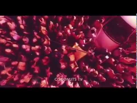 Myanmar elections 2015: Drone video 2 of NLD celebration in the street | Coconuts