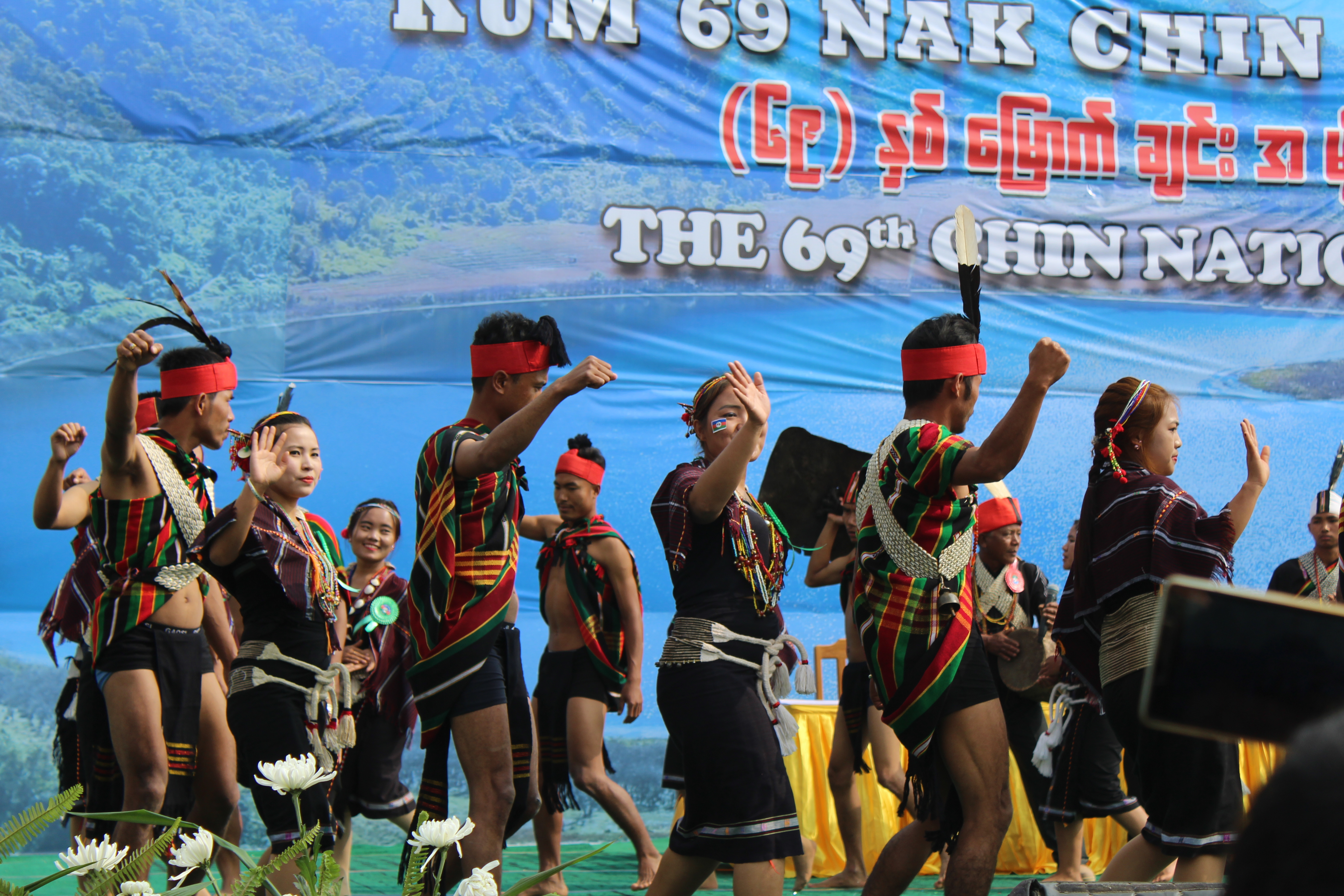 Chin traditional dance