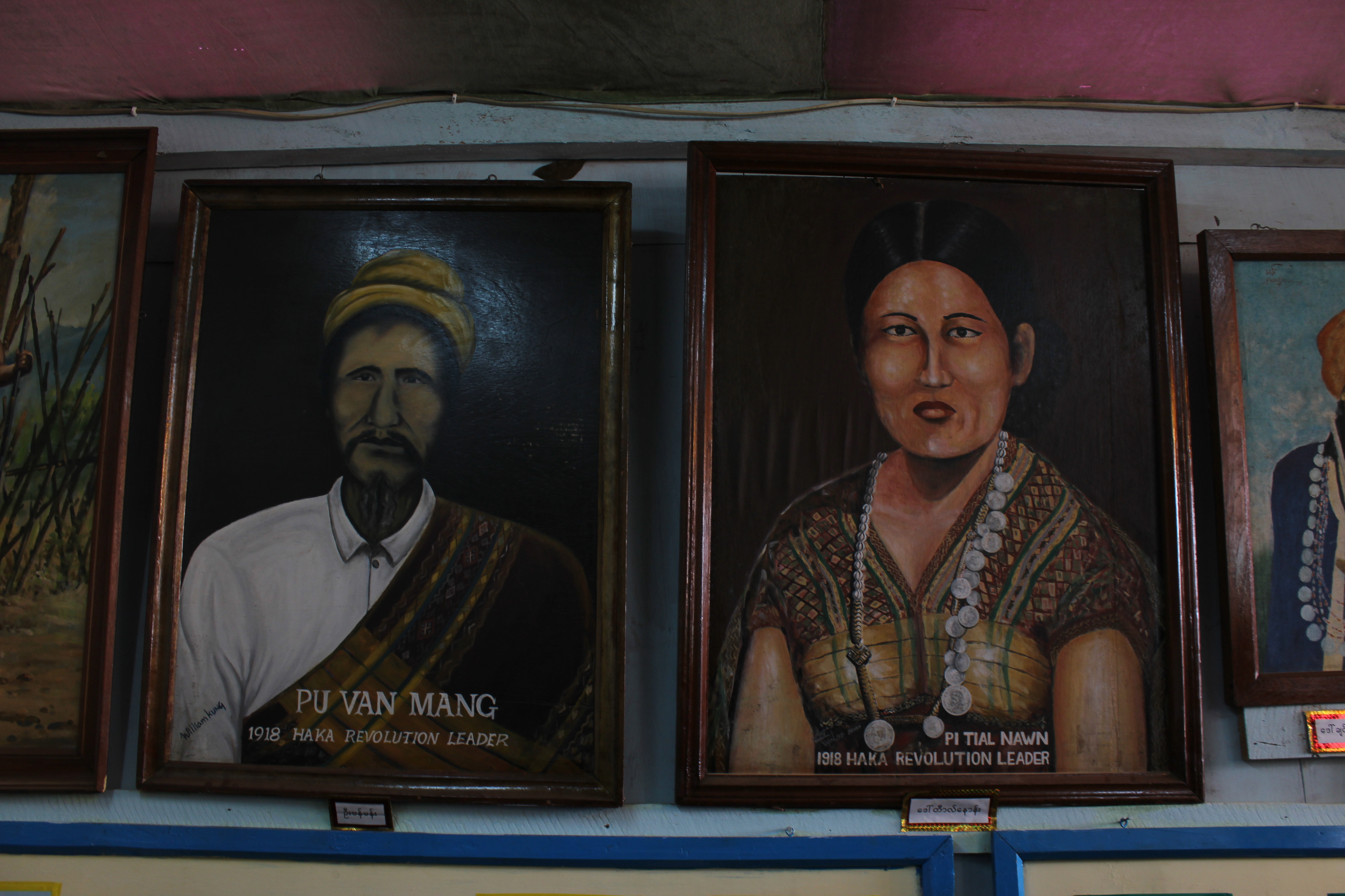 Chin 1918 rebellion leaders