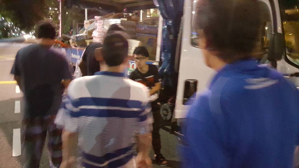 Woman confronted at orchard road