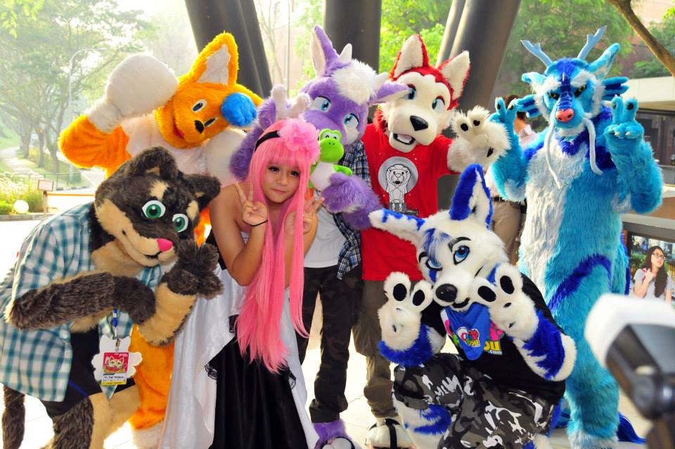 Furries with cosplay