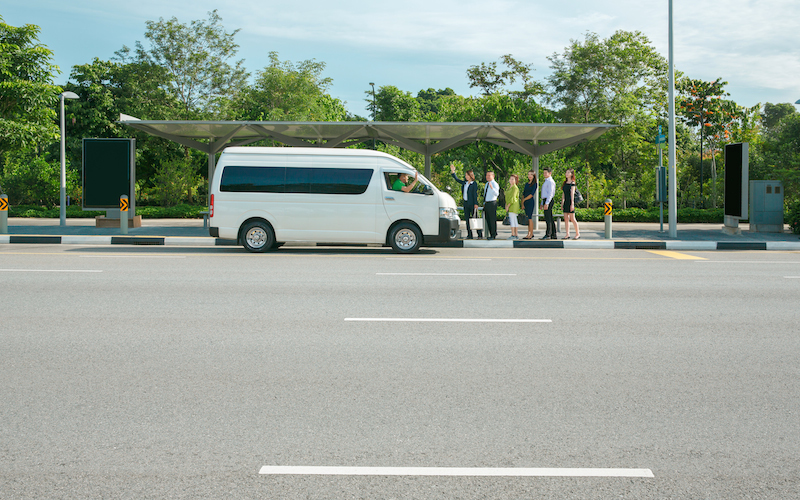 13-seater GrabShuttle