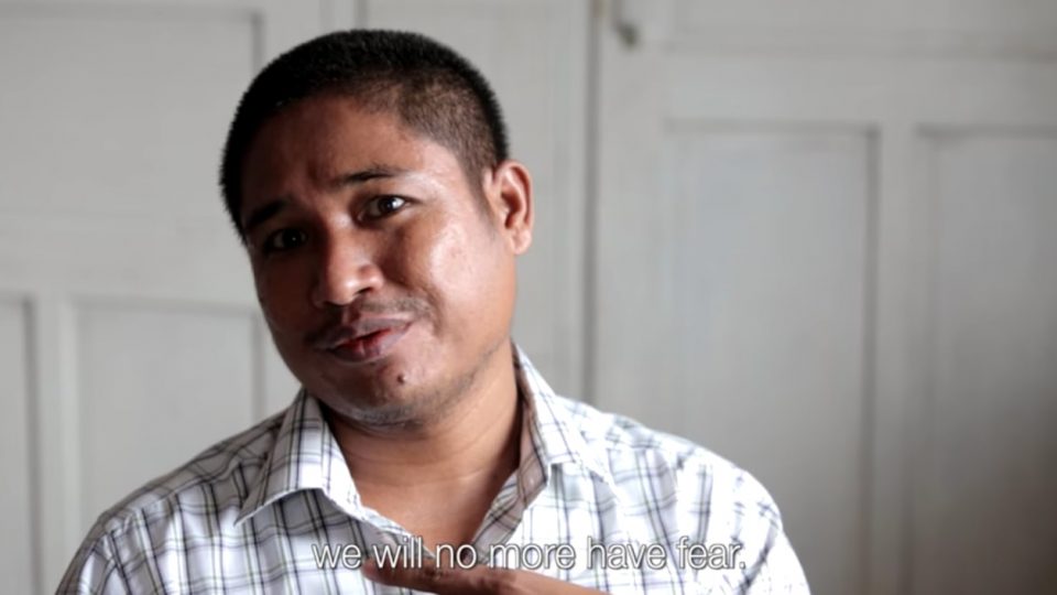 Khaing Myo Htun. Photo: YouTube / Earth Rights International