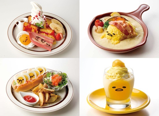 Photo: Gudetama Cafe Osaka