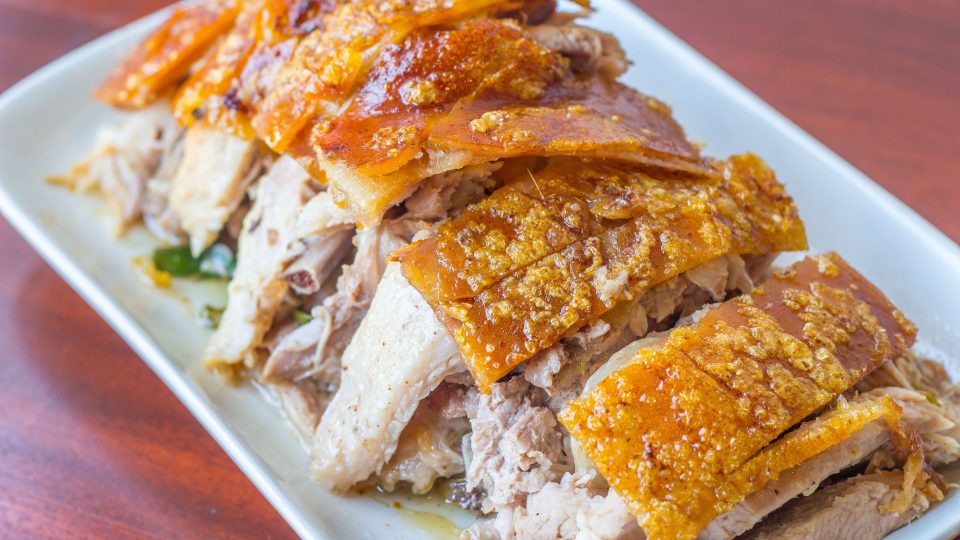 Zubuchon’s famous lechon (roasted pig) is now available in Makati City. PHOTO: Ching Dee