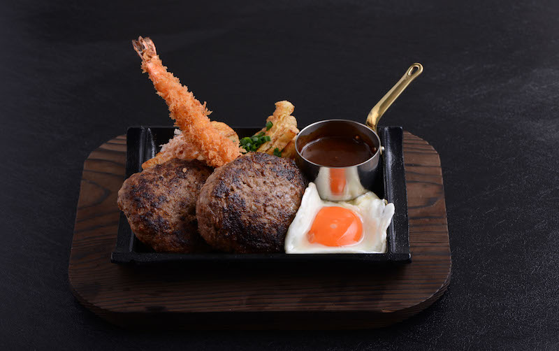 Keisuke prime beef hamburg steak set