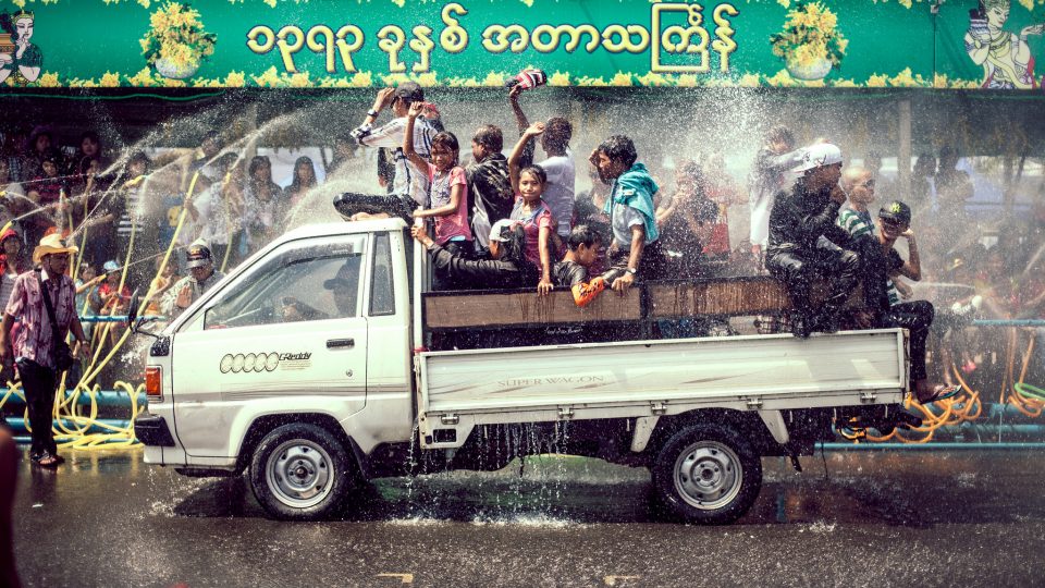 Thingyan 2012. Photo: Flickr / Theis Kofoed Hjorth