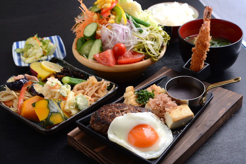 hamburg steak set