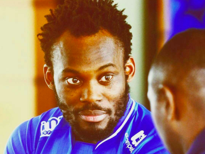 Ghana football star Michael Essien. Photo: Instagram / @persib_official