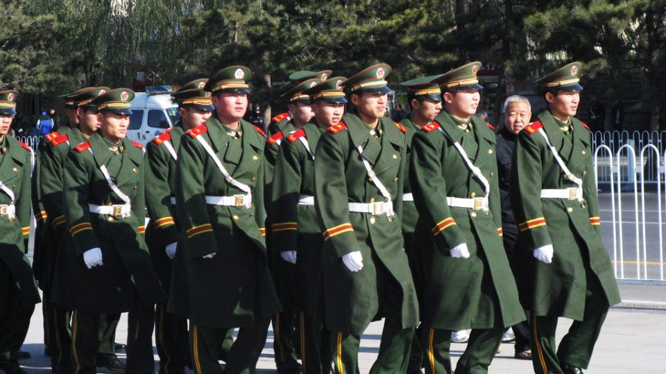 PLA troops. Photo: Flickr / hiddenninjaskills