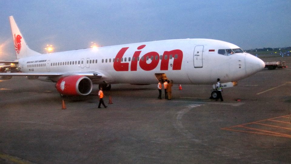 A Lion Air plane in Jakarta’s Soekarno-Hatta Airport. Photo: Wikimedia Commons
