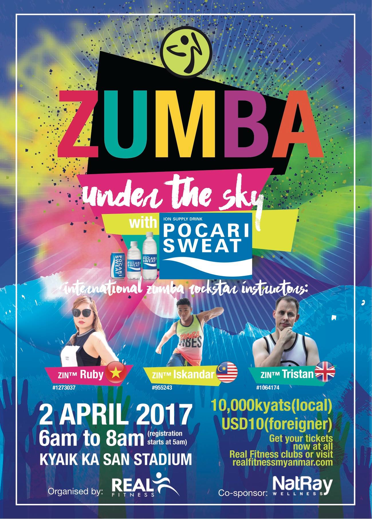 zumba under the sky