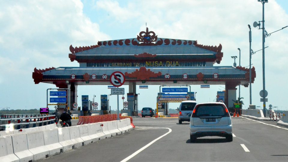 The underpass will connect to the Bali Mandara Toll Road, according to the Ministry of Public Works and Public Housing. Photo: Wikimedia Commons