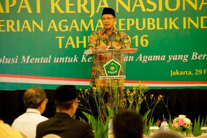 Minister of Religious Affairs Lukman Hakim Syaifuddin. Photo: Facebook