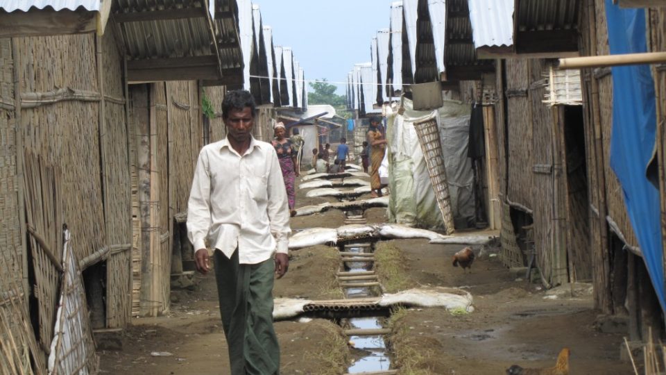 A Rohingya camp in Sittwe in 2013. Photo: Mathias Eick, EU/ECHO