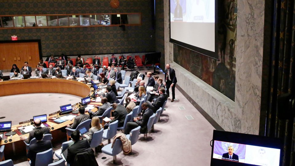 A UN Security Council meeting. Photo: UN Photo/Evan Schneider