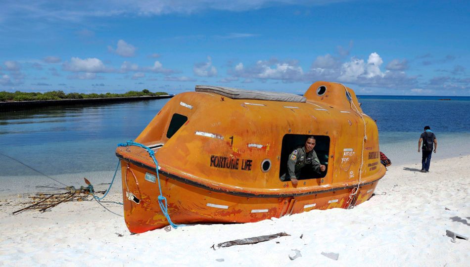 Soldiers in Thitu. PHOTO: ABS-CBN News Online