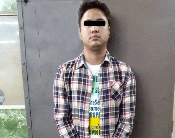 Suspect Aung Ko Ko. Photo: Yangon Police