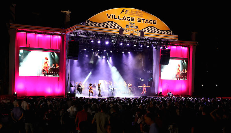 Last year’s Village Stage