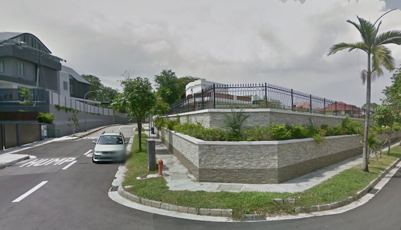 Screengrab of the property from Google Maps