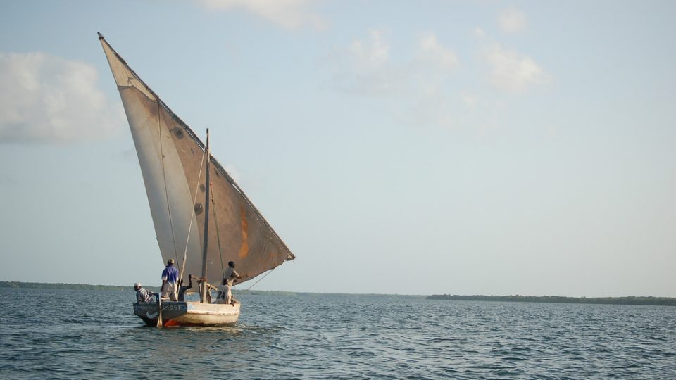 A dhow boat similar to the one Sri Lanka intercepted. Photo: Flickr / Erik (HASH) Hersman