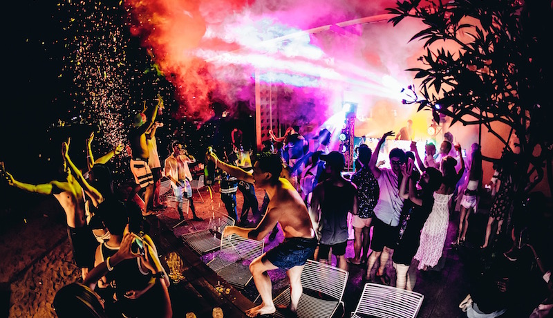 At Tanjong Beach Club, the party never ends.