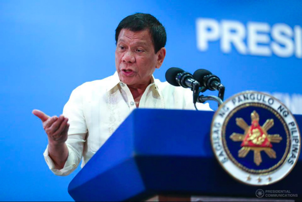 President Rodrigo Dutere. PHOTO: Facebook/ Presidential Communications Office