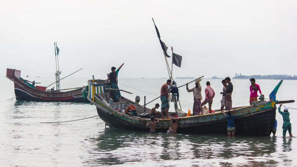 A boat in Teknaf, where the would-be migrants were arrested. Photo: Flickr / Silver Blue