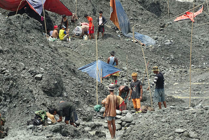 A jade mine in Hpakant, Kachin State. Photo: MOI