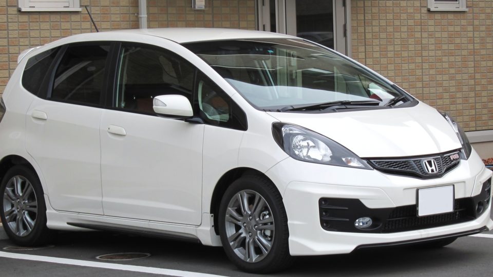 The culprit drove a white Honda Fit. Photo: WikiCommons